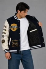 Buy N.California Conference Champs Exclusive Navy Varsity Jacket