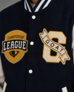 Shop N.California Conference Champs Exclusive Navy Varsity Jacket