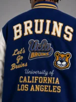 UCLA Bruins Basketball Exclusive Blue Wool Varsity Jacket Patch On Sale