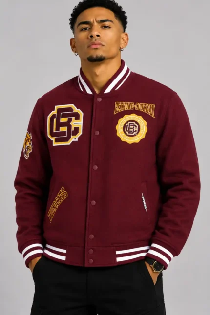 Bethune-Cookman Wildcats Classic-Rib Varsity Jacket