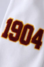 Buy Bethune-Cookman Wildcats Varsity Maroon and White Fleece Jacket