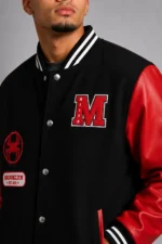 Buy Miles Morales Spider-Man Across the Spider-Verse Varsity Jacket