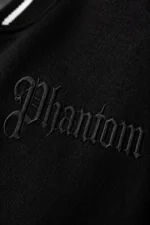 Buy Phantom Black Label Wool Leather Sleeve Letterman Varsity Jacket