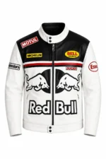Buy Red Bull Bike Racing Leather Jacket