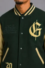 Buy The Accolade G Eazy Green Baseball Varsity Jacket
