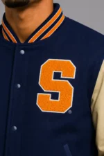 Buy Varsity Syracuse S Navy Letterman Jacket