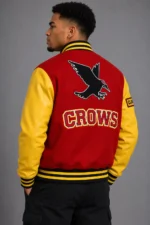Clark Kent Smallville Red and Yellow Varsity Letterman Jacket On Sale