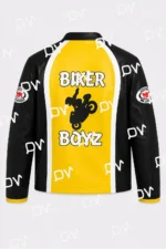 Derek Luke Yellow Black Biker Boyz Kid Motorcycle Leather Jacket