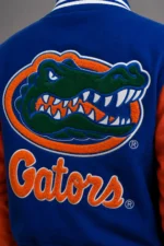 Florida Gators Letterman Royal Blue Orange Varsity Jacket Sale