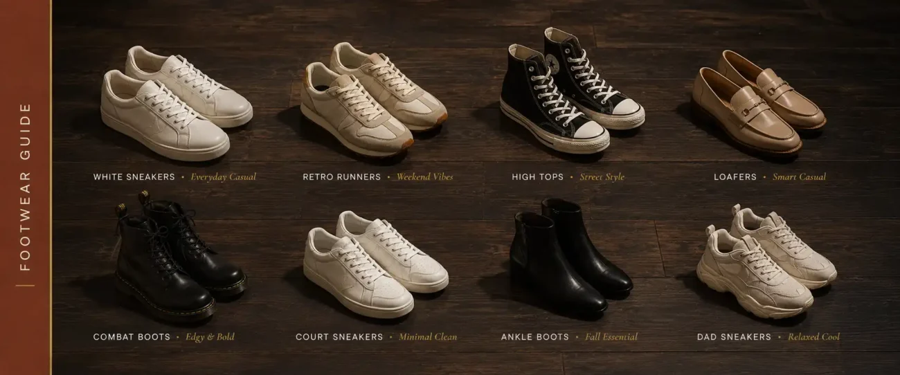 Footwear Guide How Shoes Change the Outfit