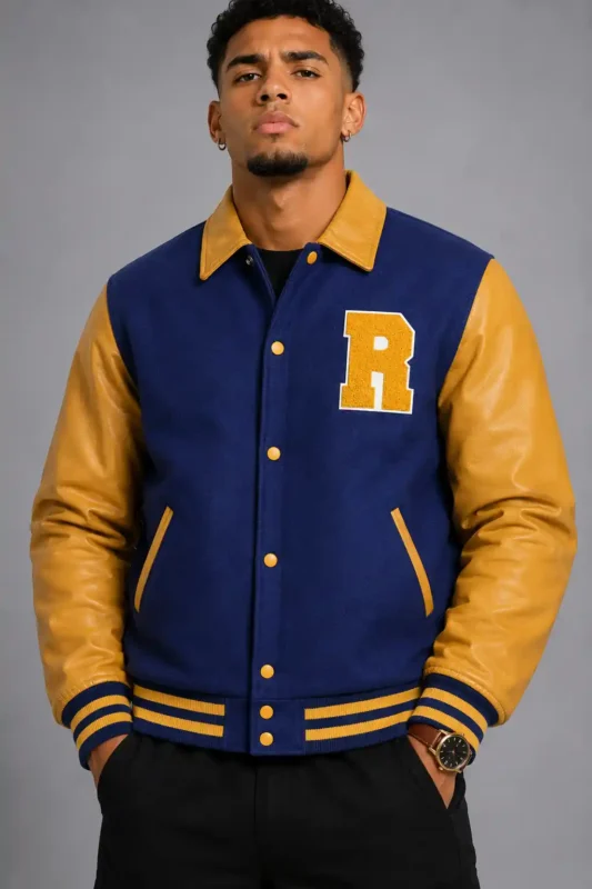 K.J. Apa Riverdale Season 7 Letterman Varsity Jacket