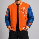 Kylie Jenner MSG Knicks Varsity Jacket