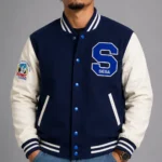 Michael Jackson Sonic The Hedgehog Wool Varsity Jacket