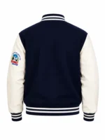 Michael Jackson Sonic The Hedgehog Wool Varsity Jacket For Sale
