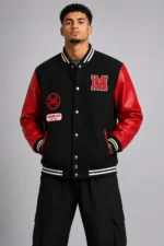 Miles Morales Spider-Man Across the Spider-Verse Varsity Jacket