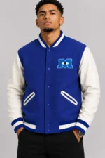 Monsters University James P. Sullivan Blue Letterman Jacket