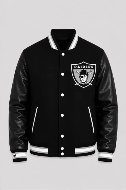 Raiders Wool Varsity Letterman Jacket