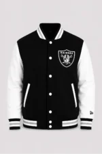 Raiders Wool Varsity Letterman Jacket On Sale