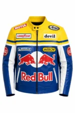 Red Bull Bike Racing Leather Jacket