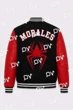 Miles Morales Spider-Man Across the Spider-Verse Varsity Jacket - Image 2