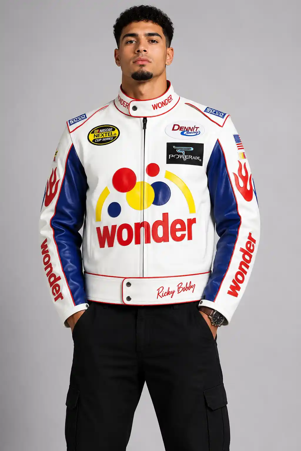 Talladega Nights The Ballad of Ricky Bobby Racer Jacket Talladega Nights The Ballad of Ricky Bobby Racer Jacket