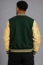 The Accolade G Eazy Green Baseball Varsity Jacket For Sale