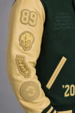 The Accolade G Eazy Green Baseball Varsity Jacket Sale