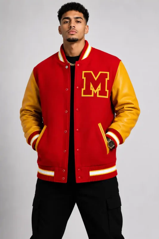 Thriller Michael Jackson M Letterman Varsity Jacket