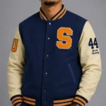Varsity Syracuse S Navy Letterman Jacket