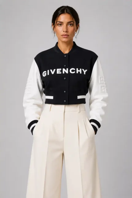 Women’s Givenchy Cropped Varsity Jacket