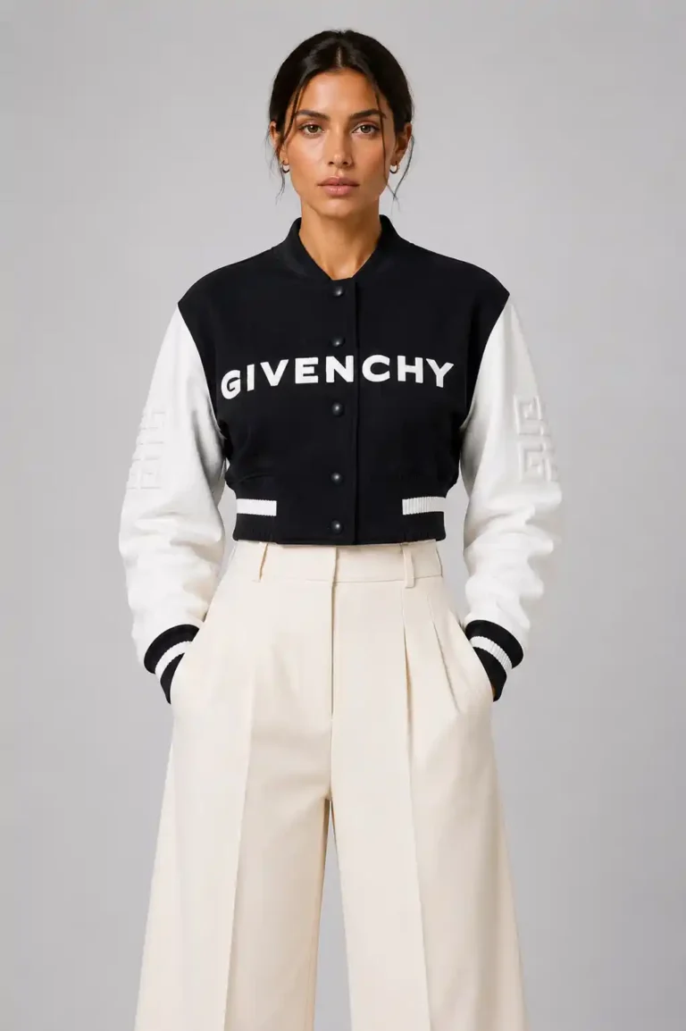 Women’s Givenchy Cropped Varsity Jacket