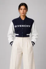 Women’s Givenchy Cropped Varsity Jacket - Image 7