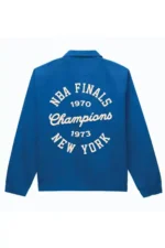 2 Time New York Knicks Work Full-Zip Cotton Royal Jacket