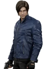 Biohazard Resident Evil Death Island Leon Blue Jacket