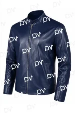 Biohazard Resident Evil Death Island Leon Kennedy Blue Jacket For Sale