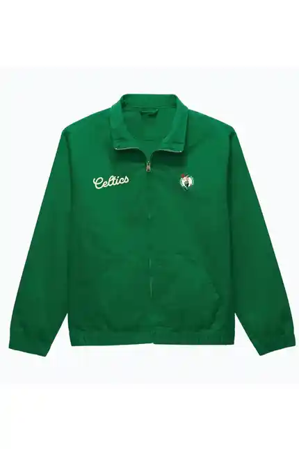 Boston Celtics Work Green Cotton Jacket