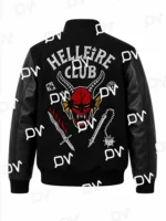 Buy Hellfire Club Stranger Things Season 4 Varsity Jacket