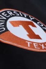 Buy Texas Longhorns Double Clutch Lightweight Black Satin Jacket