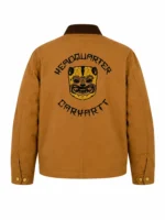 Carhartt WIP x Headquarter Michigan Brown And Black Cotton Jacket