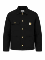 Carhartt WIP x Headquarter Michigan Brown And Black Cotton Jacket Black
