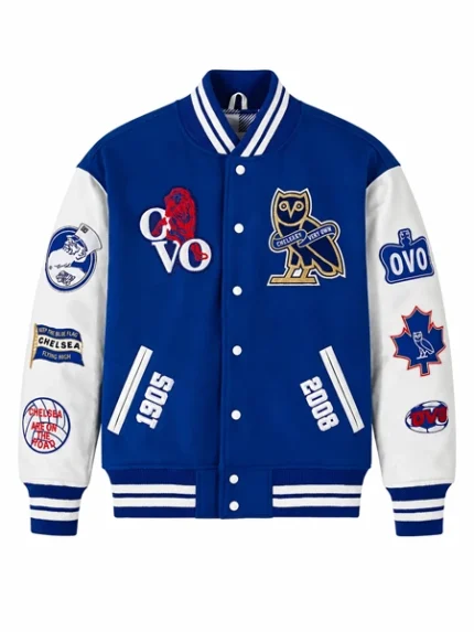 Chelsea FC OVO Varsity Jacket