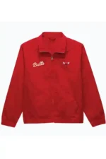 Chicago Bulls Work Red Cotton Jacket