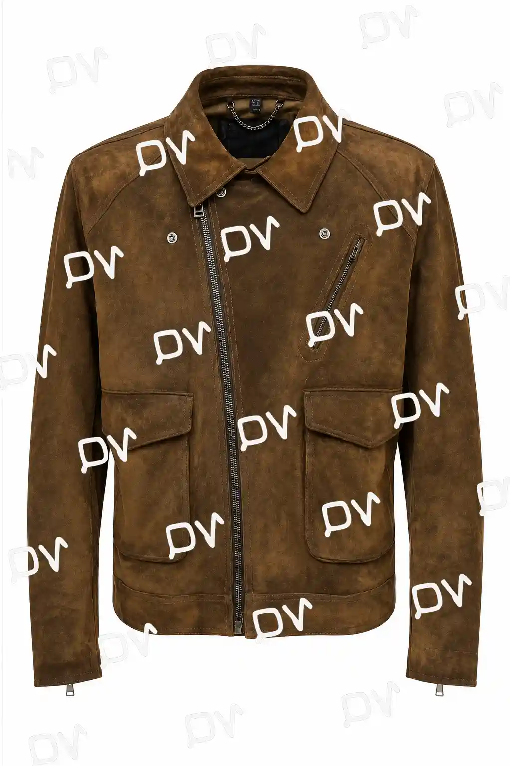 Ghosted Chris Evans Brown Suede Leather Jacket Ghosted Chris Evans Brown Suede Leather Jacket