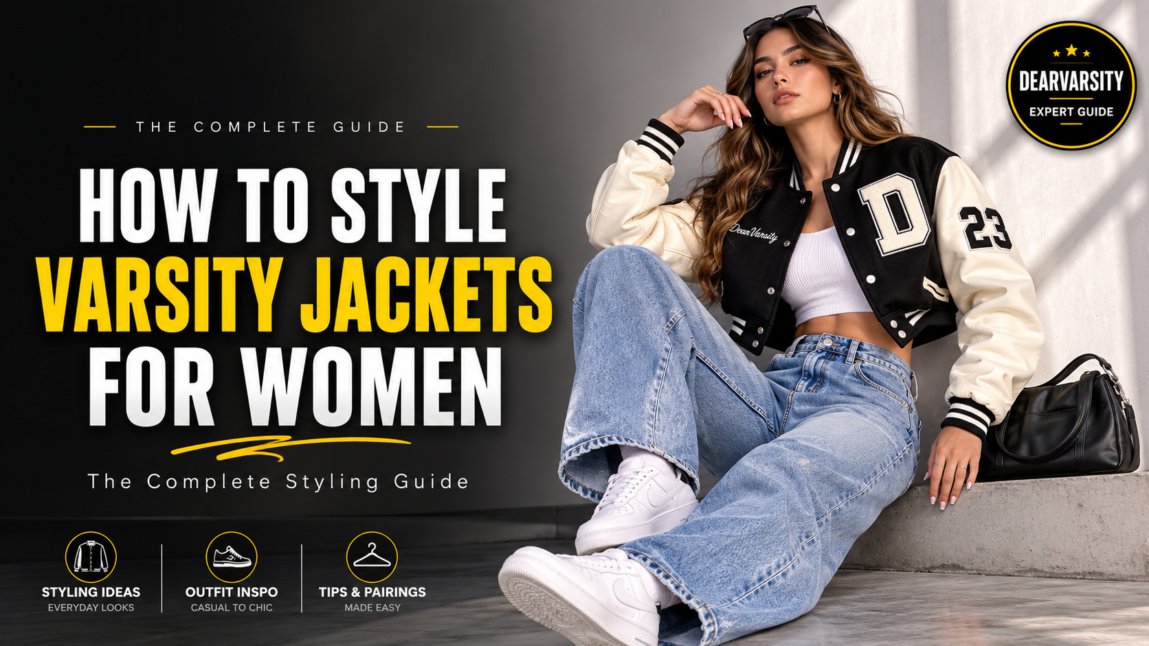 How to Style Varsity Jackets for Women