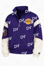 LA Lakers The Gust Purple Full-Zip Hoodie