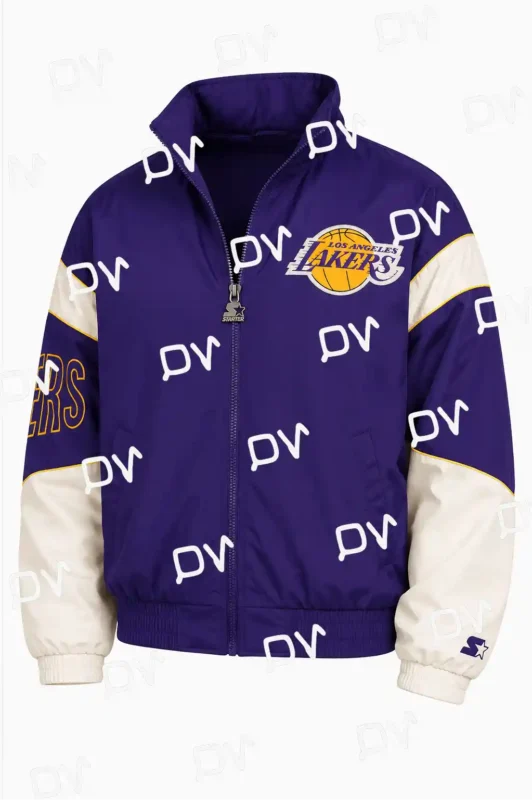LA Lakers The Gust Purple Full-Zip Hoodie