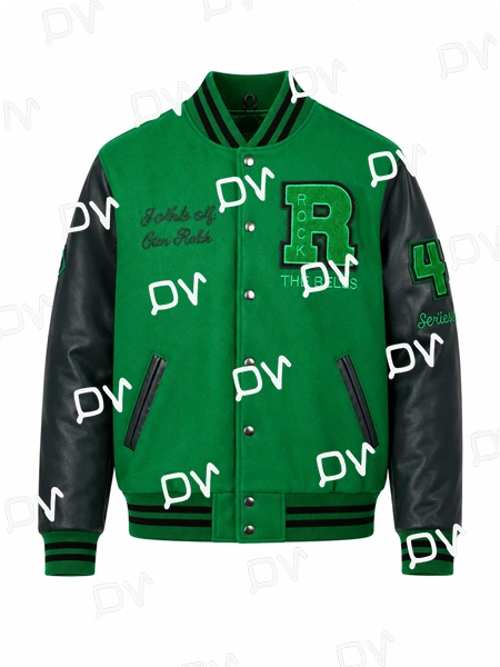 LL Cool J The Jennifer Hudson Show Varsity Jacket LL Cool J The Jennifer Hudson Show Varsity Jacket