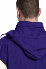 Los Angeles Lakers The Gust Purple Full-Zip Jacket with Hood