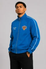 NY Knicks Royal Blue Track Jacket On Sale