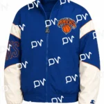 NY Knicks The Gust Royal Full-Zip Hoodie